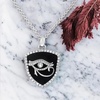 image:imageControse Protective Amulet Necklace  Eye of Horus Reuleaux Triangle Pendant