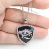 image:imageControse Protective Amulet Necklace  Eye of Horus Reuleaux Triangle Pendant