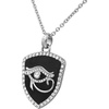 image:imageControse Protective Amulet Necklace  Eye of Horus Reuleaux Triangle Pendant