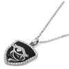 image:imageControse Protective Amulet Necklace  Eye of Horus Reuleaux Triangle Pendant