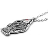 image:imageControse Red Crystal Eyed Fossil Fish Necklace