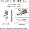 image:imageControse Red Rose Pendant Necklace
