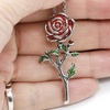 image:imageControse Red Rose Pendant Necklace