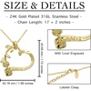 image:imageControse Rose Garden Heart NecklaceGold