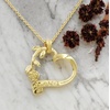 image:imageControse Rose Garden Heart NecklaceGold