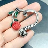 image:imageControse Rose Garden Heart NecklaceRed Rose