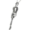 image:imageControse Royal Skull Key Necklace  Crowned Gothic Pendant