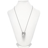 image:imageControse Royale  two piece crown and skull Necklace sliver