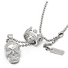 image:imageControse Royale  two piece crown and skull Necklace sliver