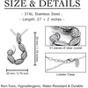 image:imageControse Scorpion Tail Necklace with Crystal