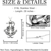 image:imageControse Sea Sirens MermaidAnchor Necklace