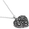 image:imageControse SilverToned Stainless Steel Captivated Souls Heart Necklace