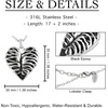 image:imageControse SilverToned Stainless Steel Rib Cage Heart Necklace 17  19 Adjustable Chain