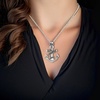 image:imageControse Skull Anchor Necklace  Wrapped with Octopus Tentacle Nautical Gothic Pendant