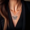 image:imageControse Skull Butterfly Necklace