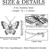 image:imageControse Skull Butterfly Necklace