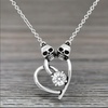 image:imageControse Skull Heart Necklace  Lovely Bones