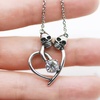 image:imageControse Skull Heart Necklace  Lovely Bones