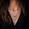 image:imageControse Skull Heart Necklace  Lovely Bones