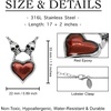 image:imageControse Skull Heart Necklace  Pure Hearts Will Find You