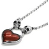 image:imageControse Skull Heart Necklace  Pure Hearts Will Find You