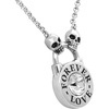 image:imageControse Skull Lock Necklace  Forever Love