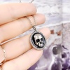 image:imageControse Skull Necklace  cool skull pendant with 42 crystals