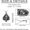 image:imageControse Skull and Rose Ivy Ace of Spades Necklace