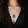 image:imageControse Skull and Rose Ivy Ace of Spades Necklace