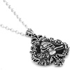 image:imageControse Skull and Rose Ivy Ace of Spades Necklace