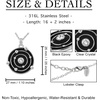 image:imageControse Solar SyStem Necklace with Clear Crystals  Cosmic Power