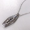 image:imageControse Soul Locket Necklace  Gothic Coffin Pendant