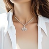 image:imageControse Sparkling Crown Necklace