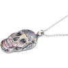 image:imageControse Sugar Skull Necklace Heart Eyes Skull Pendant