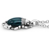 image:imageControse Teal Blue Beetle Necklace  Cleopatras Delight