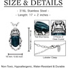 image:imageControse Teal Blue Beetle Necklace  Cleopatras Delight