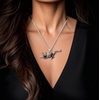 image:imageControse Yoga Stretch Cat Skeleton Necklace