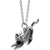 image:imageControse Yoga Stretch Cat Skeleton Necklace