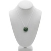 image:imageStellia Oculus Jade Necklace with Silver Plated Chain