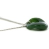 image:imageStellia Oculus Jade Necklace with Silver Plated Chain