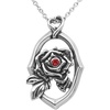 image:imageControse Framed Rose Necklace with light siam crystal