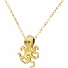 image:imageControse Golden Octopus Pendant Necklace  24K GoldPlated Jewelry