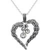 image:imageControse Heart Angel Wings Necklace  Glimmering United Wings