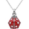 image:imageControse Ladybug Necklace with Crystals