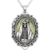 image:imageControse Madonna Skull Cameo Necklace  Day of the Dead Gothic Tribute