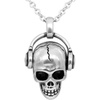 image:imageControse Rock N Skull Necklace  Adorned with Crystals