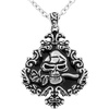 image:imageControse Skull and Rose Ivy Ace of Spades Necklace