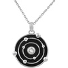 image:imageControse Solar SyStem Necklace with Clear Crystals  Cosmic Power