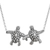 image:imageControse Turtle Bond Necklace  Stainless Steel Sea Turtle Pendant  Symbol of Connection amp Everlasting Friendship