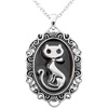 image:imageControse Victorian Cat Cameo Necklace  Unique Gothic Jewelry for Cat Lovers